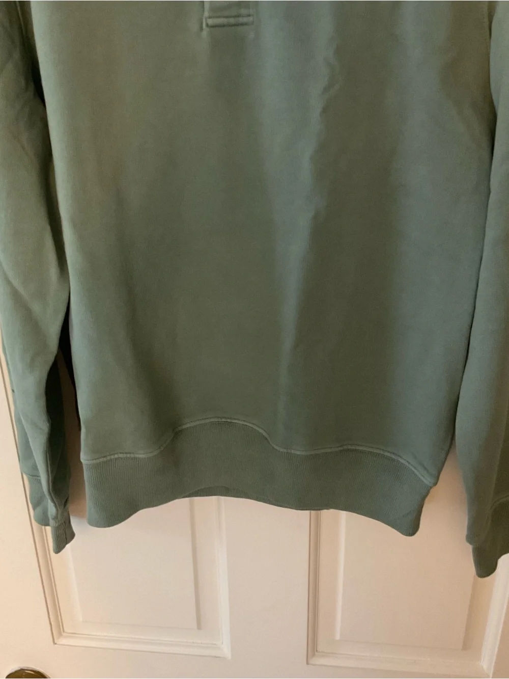 J.Crew Rugby pullover sweatshirt Wild Sage Green Men’s Medium NWT Preppy College